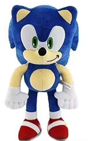 Sonic Peluche 30 cm Azul