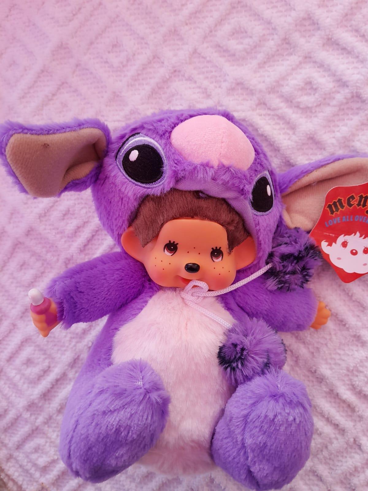 Peluche monchichi Stitch 30cm