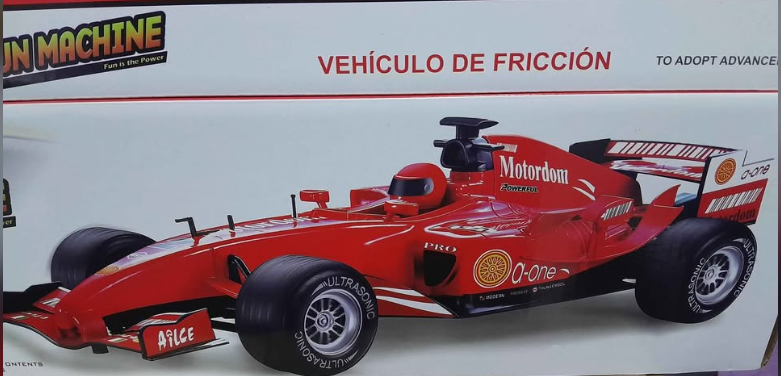 Carro de fricción formula 1