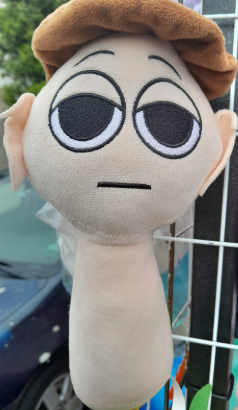 Peluche Sprunki 20 cm crema