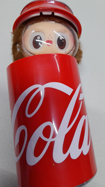 La bubu caja con coca 6 piezas lata