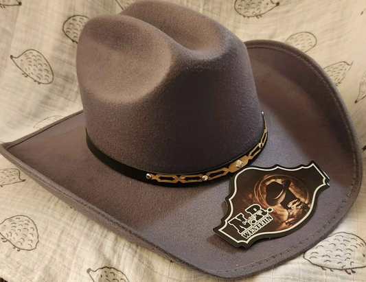 Sombrero Gris Obscuro de Lana