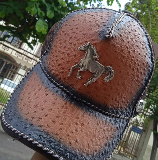 Gorra de herraje Caballo Café