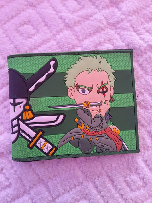 Cartera one piece zoro