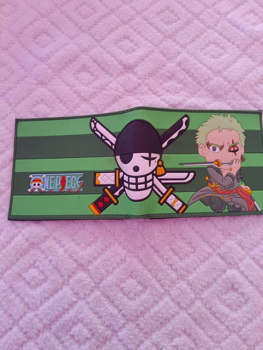 Cartera one piece zoro