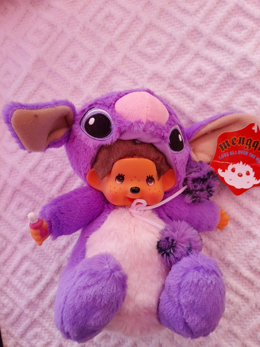 Peluche monchichi Stitch 30cm