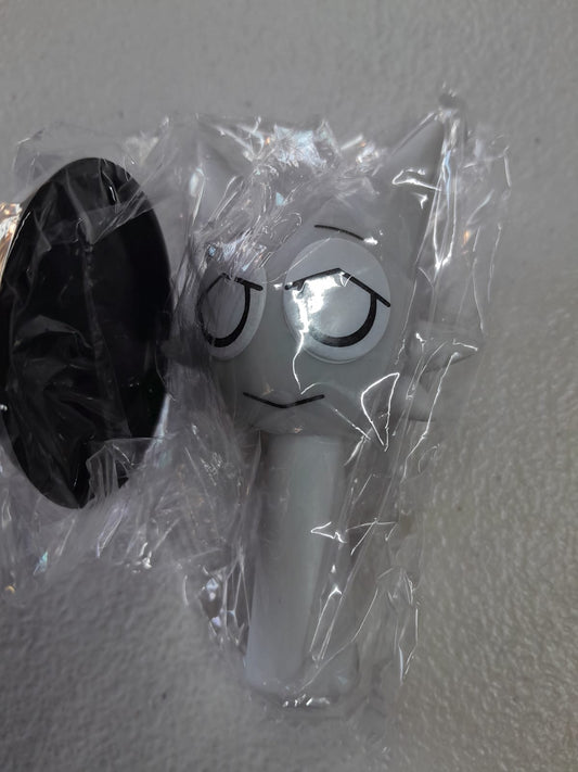 Figura Sprunki gris  2 - de 10 cm con base