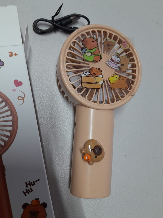 Ventilador capybara cafe