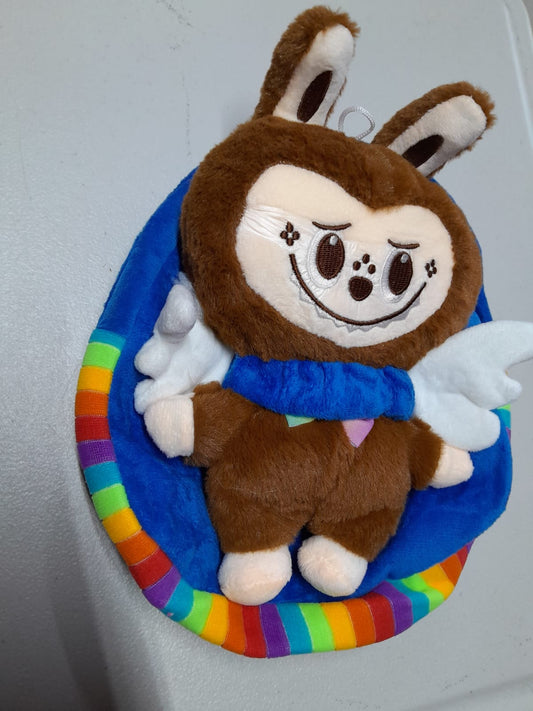 Mochila peluche la bubu cafe