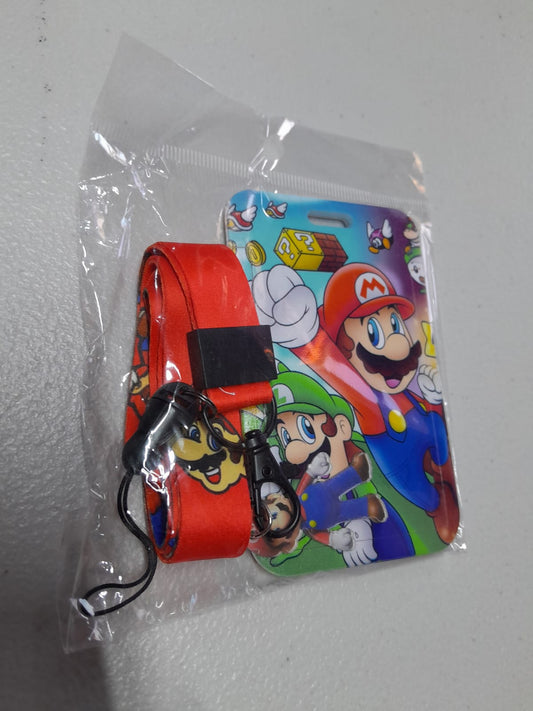 Porta gafete mario bros 1
